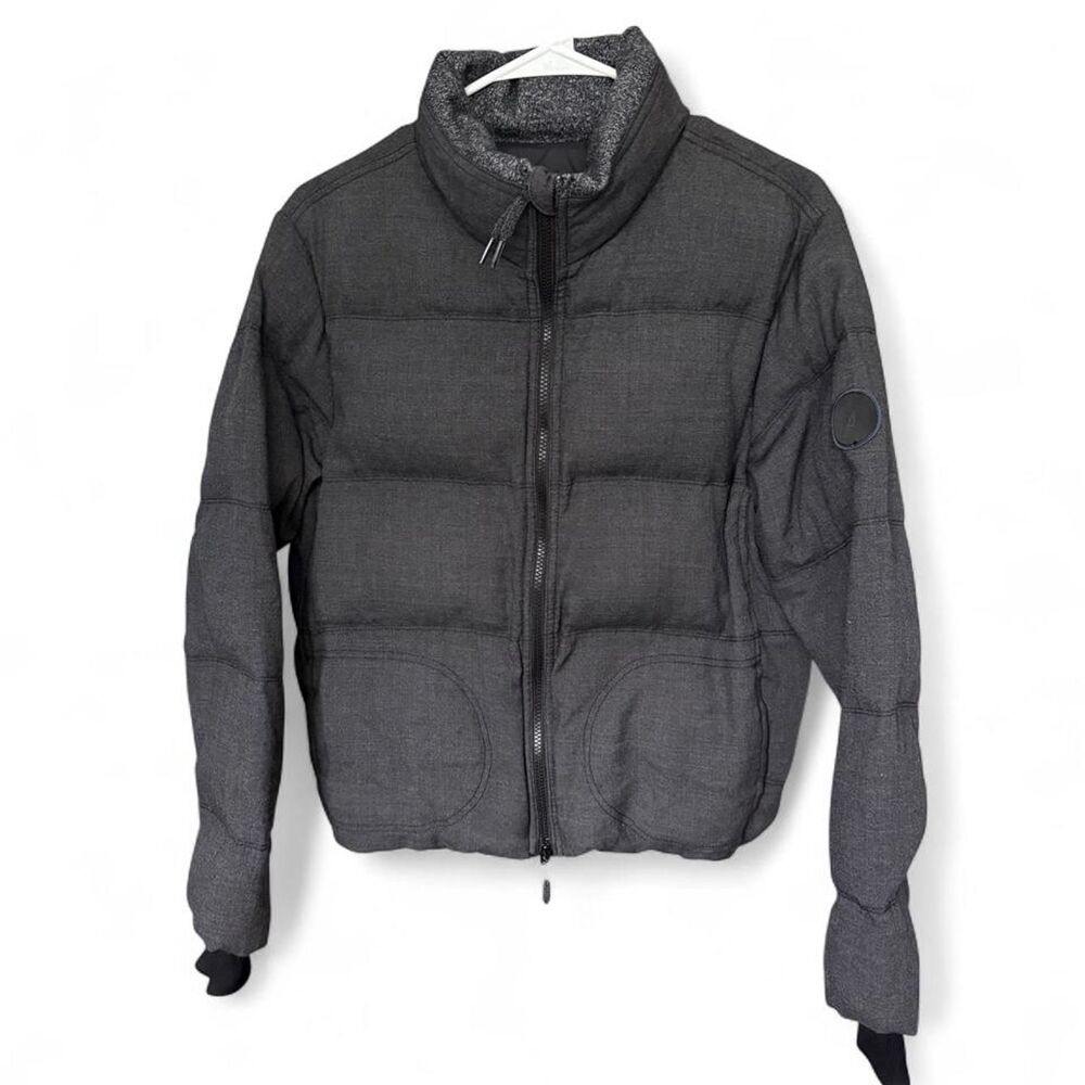 Allbirds The Puffer Women's Small Gray Merino Wool Sustainable Insulated Coat